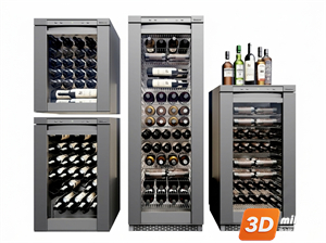 Wine cabinet Skp Files